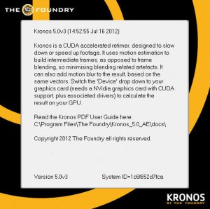 AE重定时运动模糊插件(The Foundry Kronos)