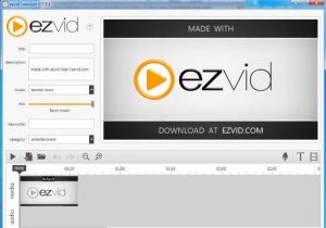 高效幻灯视频制作 Ezvid