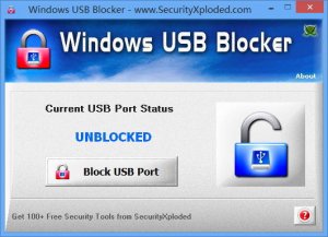 USB开关 Windows USB Blocker