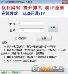 天启排名优化软件